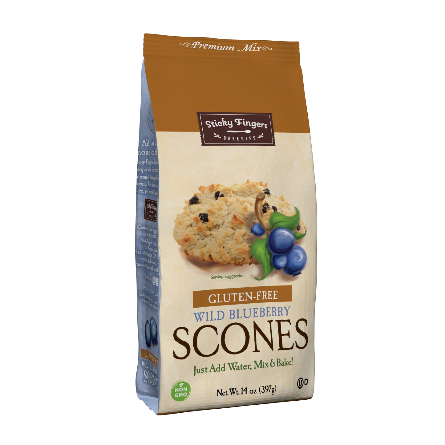 Gluten-free Wild Blueberry Scone Mix